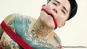 YOSHIKAWASAKIXXX - Bound Yoshi Kawasaki Enjoys Extreme Shibari Session