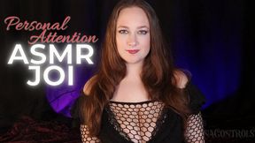 Personal Attention ASMR JOI with Intense Eye Contact and Soft Domination by SerenaControlsYou