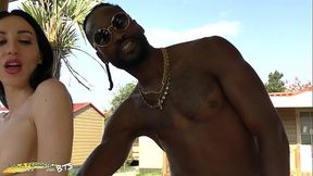 BTS of the scene: (WET) Ferrero Elite Interracial, Amazing First Time Ever, Melysia Doll get her first anal and Pee scene by BBC, 0% pussy, ATM, Pee Drinking, Pee on Ass, Rough, 2 Cum shoot.