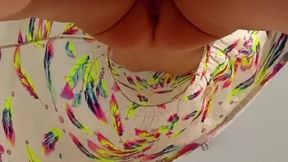 Chilling in a sundress