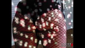THICK &amp_ JUICY &ndash_ Fishnet Pawg Twerk &amp_ Strip Show &ndash_ Ass Bouncing Like Crazy! (1080p Landscape)