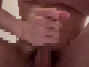 【Japanese boy】Cumshot boy in the bathroom