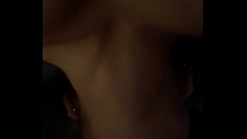 Upside down face fuck