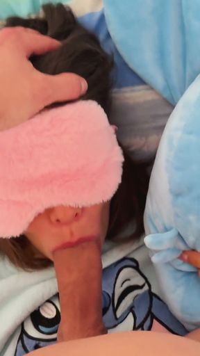 Woke up My Stepsister by Fucking Her in Those Stitch Pajamas