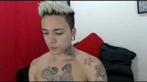 Damian Rickman Hot Jerk and Cum Show