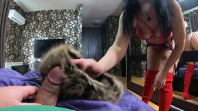milfycalla compilation - fetish sex, blow-jobs and rough sex while wearing sexy fur coats -4-