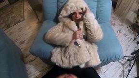 milfycalla compilation - fetish sex, blow-jobs and rough sex while wearing sexy fur coats -4-