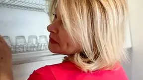 I Spread My Milf Neighbor In The Kitchen With Diana Douglas