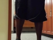 Freeballing in the gym locker #2