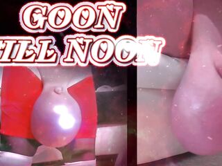 Goon untill Noon Large Spaceballs Crossdressing Stretched Balls Saline Ballstretching Large Bazookas CBT Giant Ever Red Petticoat Large Melons Amateur Crossdresser