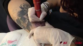 Intimate Moments with Mara Martinez: A Tattoo Artist's Alluring Charm