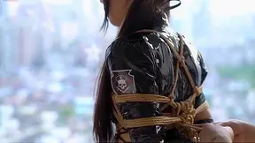 Femme Fatale's Steamy Ride – Black Beauty Takes Control in Hot JAV Action