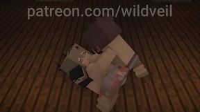 Big tits Caesar HSR gets creampied - Minecraft