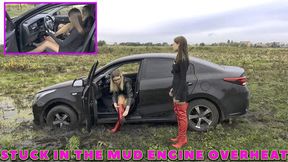 JULIA KRISTINA STUCK IN THE MUD ENGINE OVERHEAT HD 1080 (real video) FULL VIDEO 52 MIN