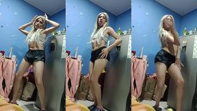 dandole con toda al baile sexy