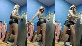 dandole con toda al baile sexy