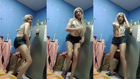 dandole con toda al baile sexy