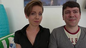 Hot Wife Sasha Zima Fucks Like a Bitch in Heat While Cuck Watches DTW2817