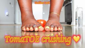 TomaTOE crushing