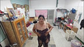 I love purple lingerie