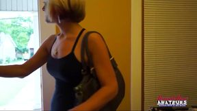 Blonde Next Door Raelyn Deepthroats A Dick And Gets Pounded To Do Laundry!