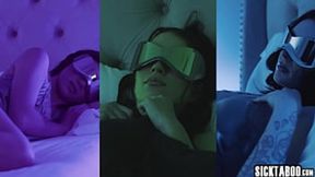 Rugged dude bangs tight cougars and friends &mdash;  testing new sex tech on horny&#x1F975; babes