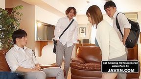 Big Tits Japanese Milf In A Gangbang