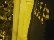 Jerking off outside close up cum Got caught by a taxi - Camilo Brown