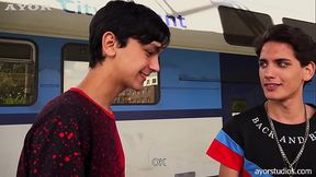 Shane is more than eager to  fuck Tyler'_s gaping hole.