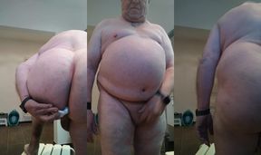 Vibrated ass belted