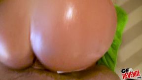 Hot Sex - Amateur Charli Ann makes POV sextape with husband