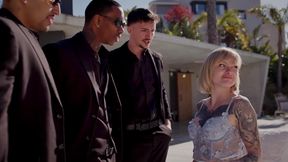 Skinny Wifey Gets Hard Fucked From 3 Big Dicks