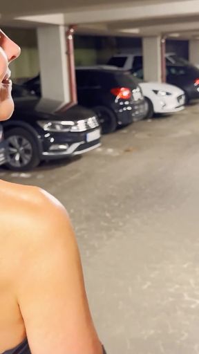 Blonde Slut Hooked up on the Party Mile and Fucked