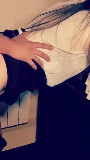 My wife's boss fucks her right at work, this bastard will still get his