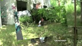David fucked by blond military in exhib cruisinfg forest