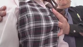 Horny Secretary with Big Tits Loves to Seduce Her Big Cock Boss to Fuck Her