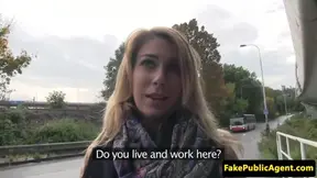 Pickedup eurobabe fucked on backseat of car