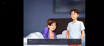 Debie bedroom scene part 2 - summertime saga