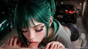 i left bright finger marks on this horny asian s fragile thighs while my huge cock slammed into her balls deep [ai]