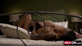 Hot MILF September Reign under the bed with Josh Rivers