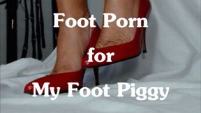 Foot Porn for My Foot Piggy HD (MP4)