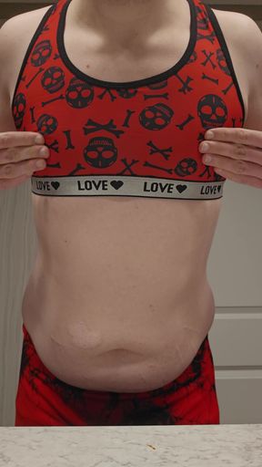 Do you like watching me play with my little titties?