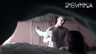 Crossdresser in Nylons Gets Bareback Fucked by Muscular Marine