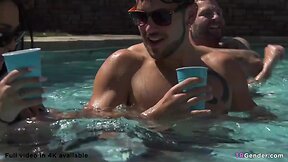 Big trans pool party