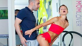 ”Gina Gerson's Tight Pink Hole: Fit Stepmum Screams in Pleasure as She Gets Tightened”