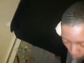 Shy Black Chicks Waves Spinning Whilst Sucking My Large Ebony Knob