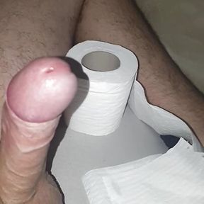 morning masturbation of a big polish cock