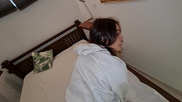 SHE ASKS ME TO PUT A FINGER UP HER ASS AND I END UP FUCKING