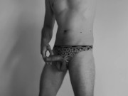 Teen boy tease dance