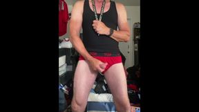 Top Dilf Jockdad87 Shoots a Hot Load of Cum